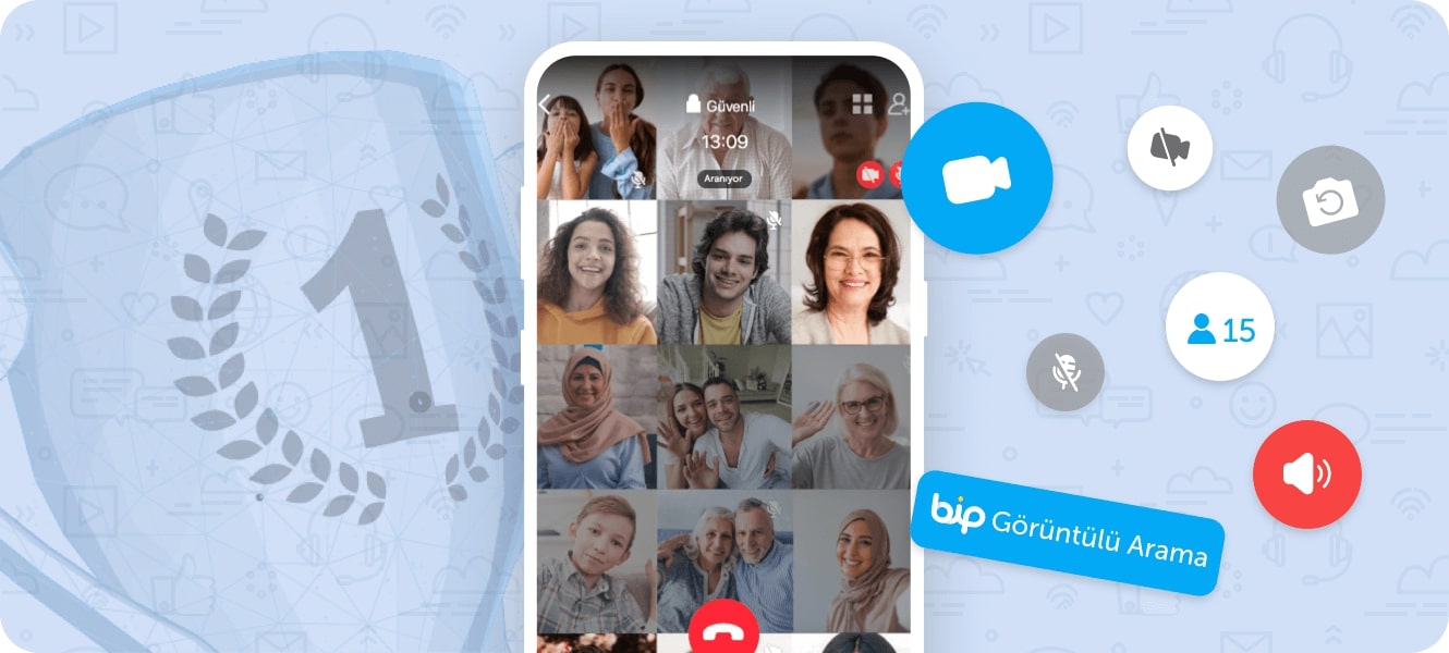 BiP’te15 kişiye kadar sesli ve görüntülü grup görüşmesi!